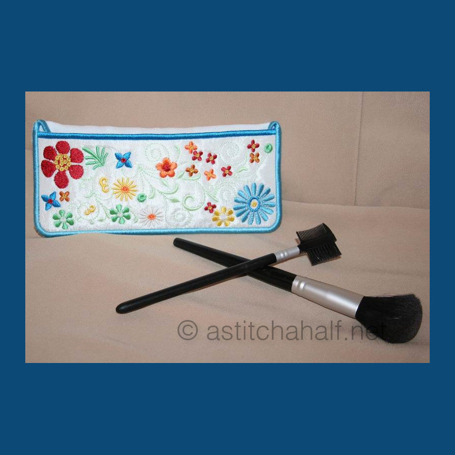 Flower Fun Case - a-stitch-a-half