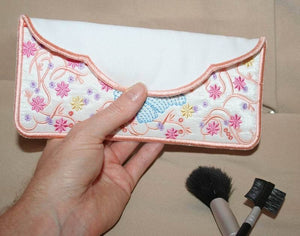Flutterby Spring Cosmetic Case - aStitch aHalf
