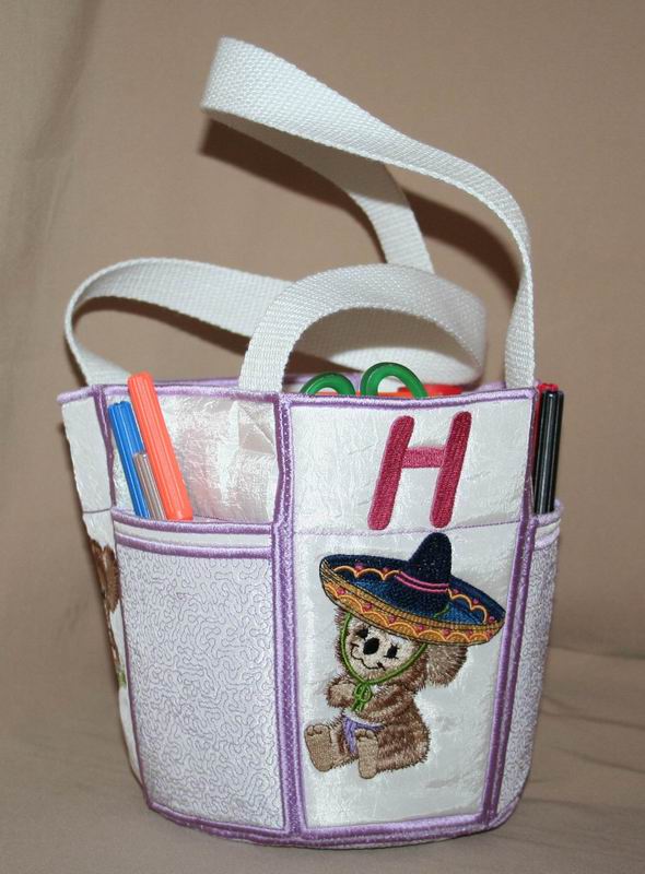 Bucket Fuzzy GHI - aStitch aHalf