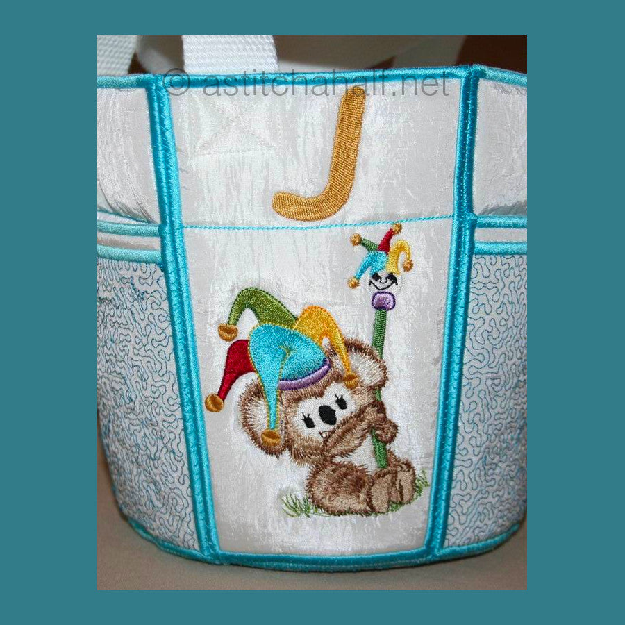 Bucket Fuzzy JKL - aStitch aHalf