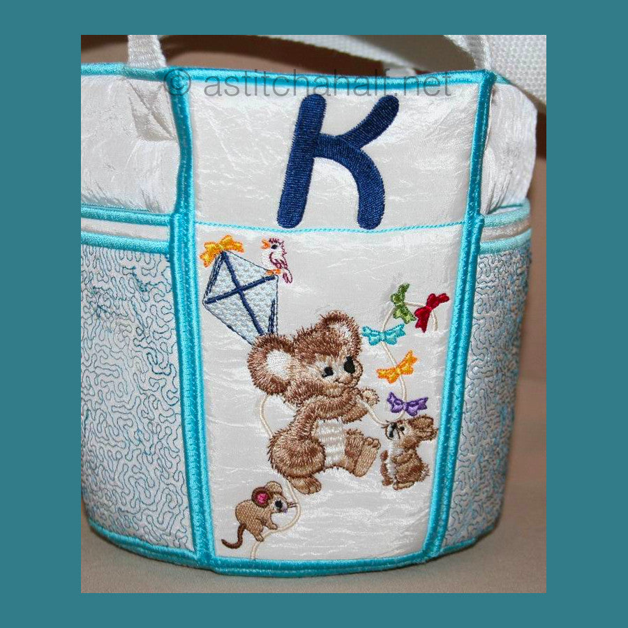 Bucket Fuzzy JKL - aStitch aHalf