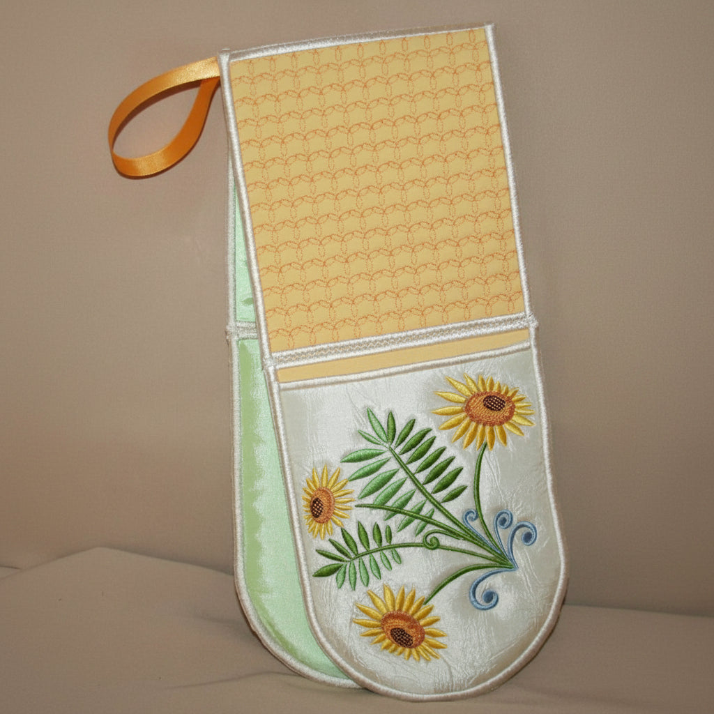 Sunflower BBQ Mitt