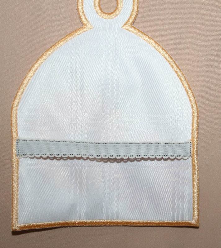 Gerbera Towel Toppers - aStitch aHalf