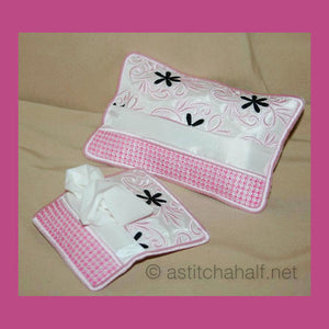 Touch of French Tissue Pocket - a-stitch-a-half