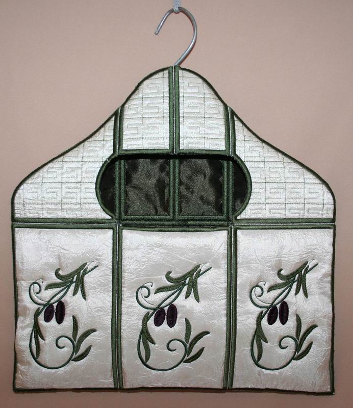 Olive Peg Bag - aStitch aHalf