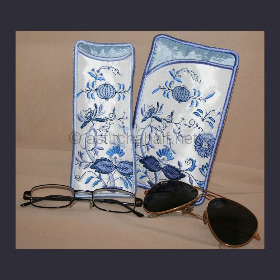 Blue Onion Eyeglass Cases