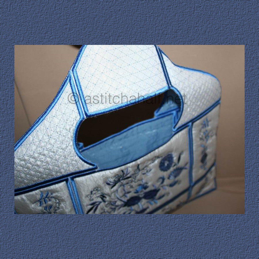 Blue Onion Peg Basket