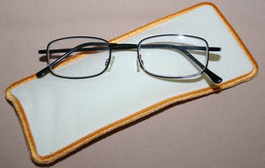 Butterfly Blue Eyeglass Cases - a-stitch-a-half