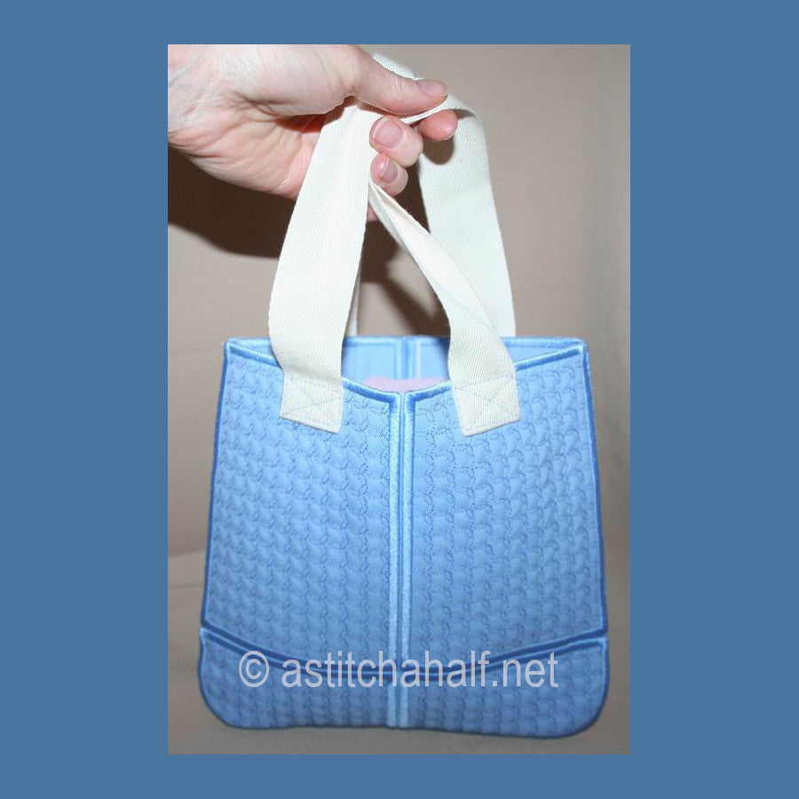 Simple Lace Eau de Toilette Bag - aStitch aHalf