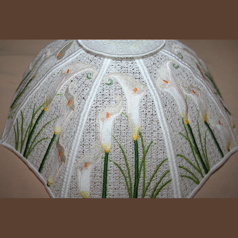 Calla Lillie Food Dome - a-stitch-a-half