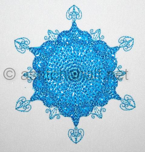 Luminous Snow Crystal 04