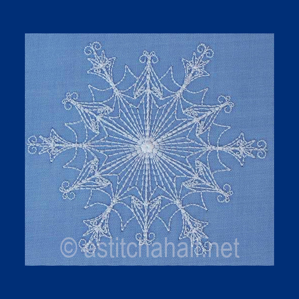 Luminous Snow Crystal 06