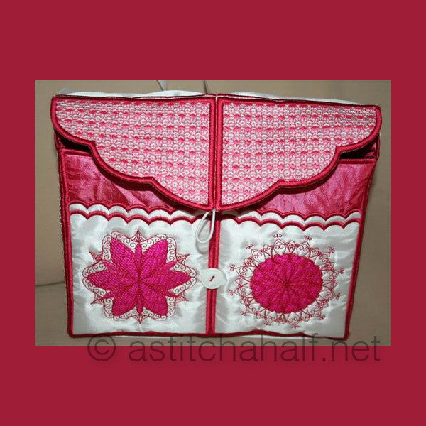 Lovely Snowflake Tote Bag - a-stitch-a-half