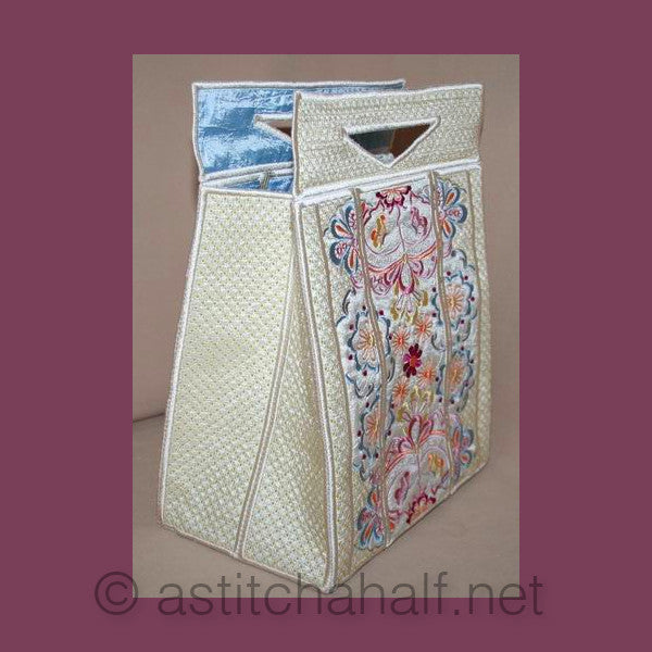 Lady Laura Tote Bag - a-stitch-a-half