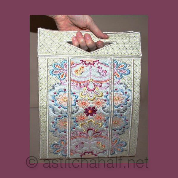 Lady Laura Tote Bag - a-stitch-a-half