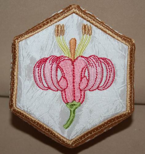 Tiger Lily Trinket Box 02 - a-stitch-a-half