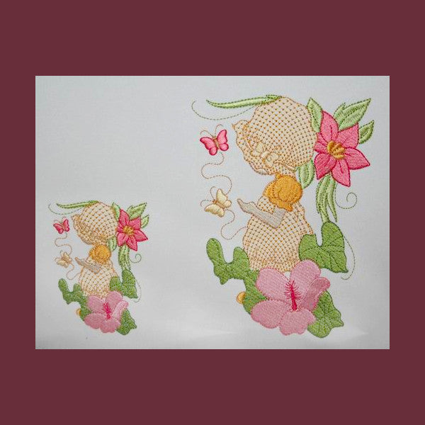 Bonnet Beatrice in Spring - a-stitch-a-half