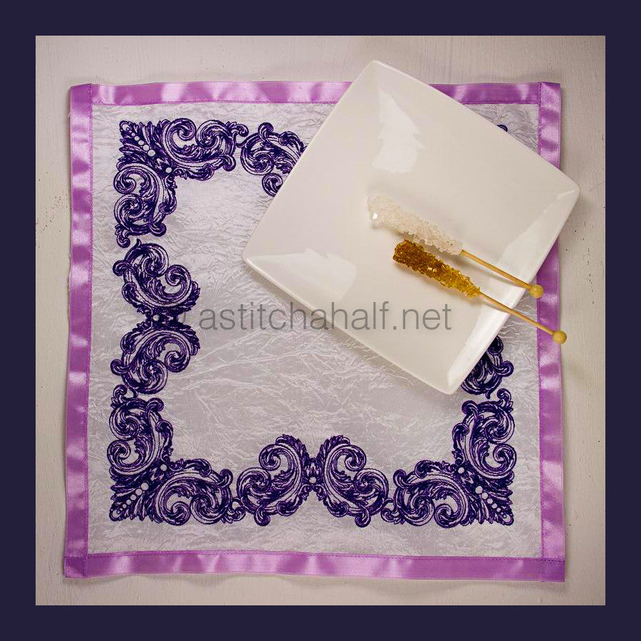 Age of Grace Border Corner and Frame Combo - aStitch aHalf