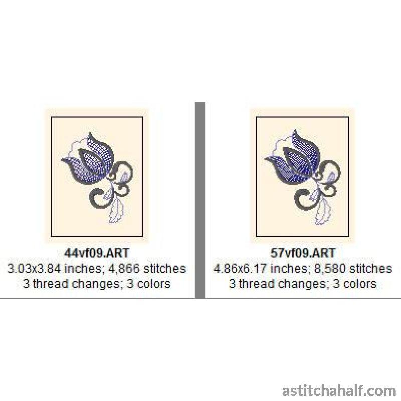 Aster in Vogue - aStitch aHalf