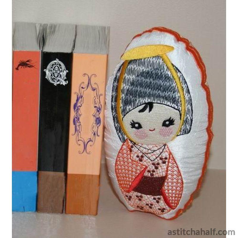 Asuka Bookend from Japan - aStitch aHalf