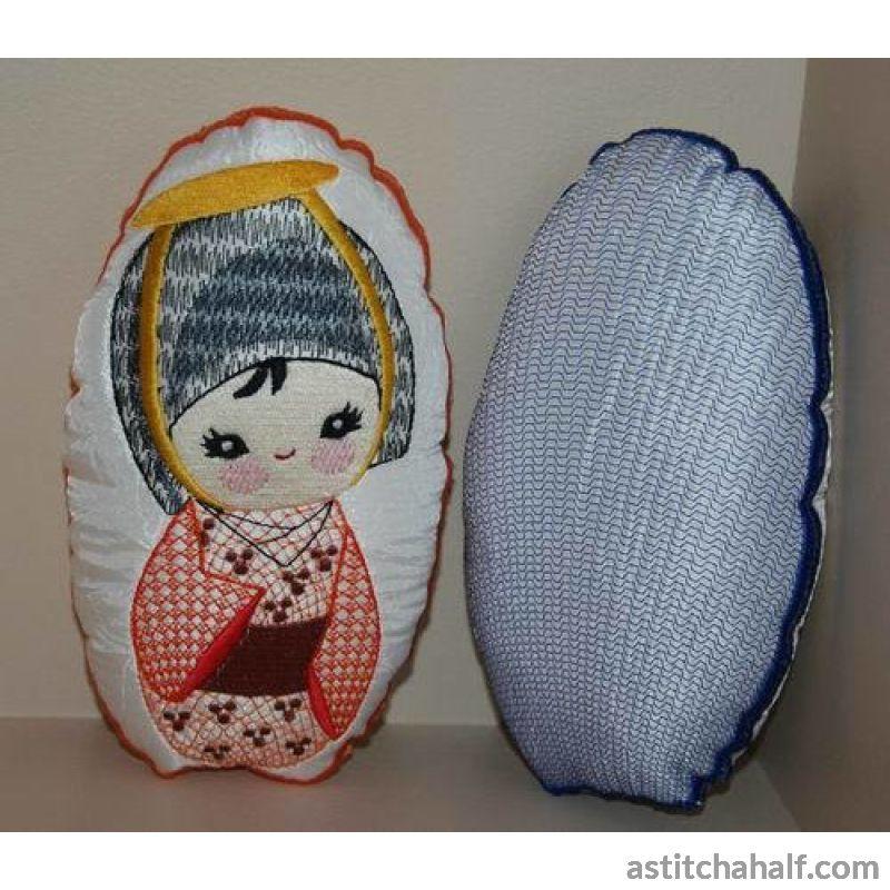 Asuka Bookend from Japan - aStitch aHalf