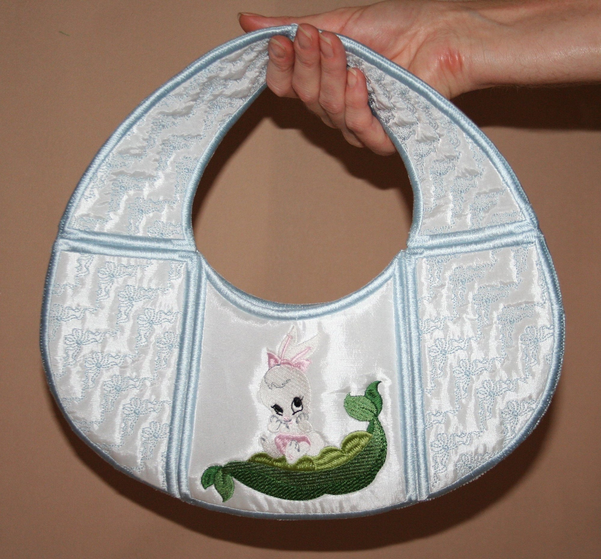 Bunny Hobo Bag - a-stitch-a-half