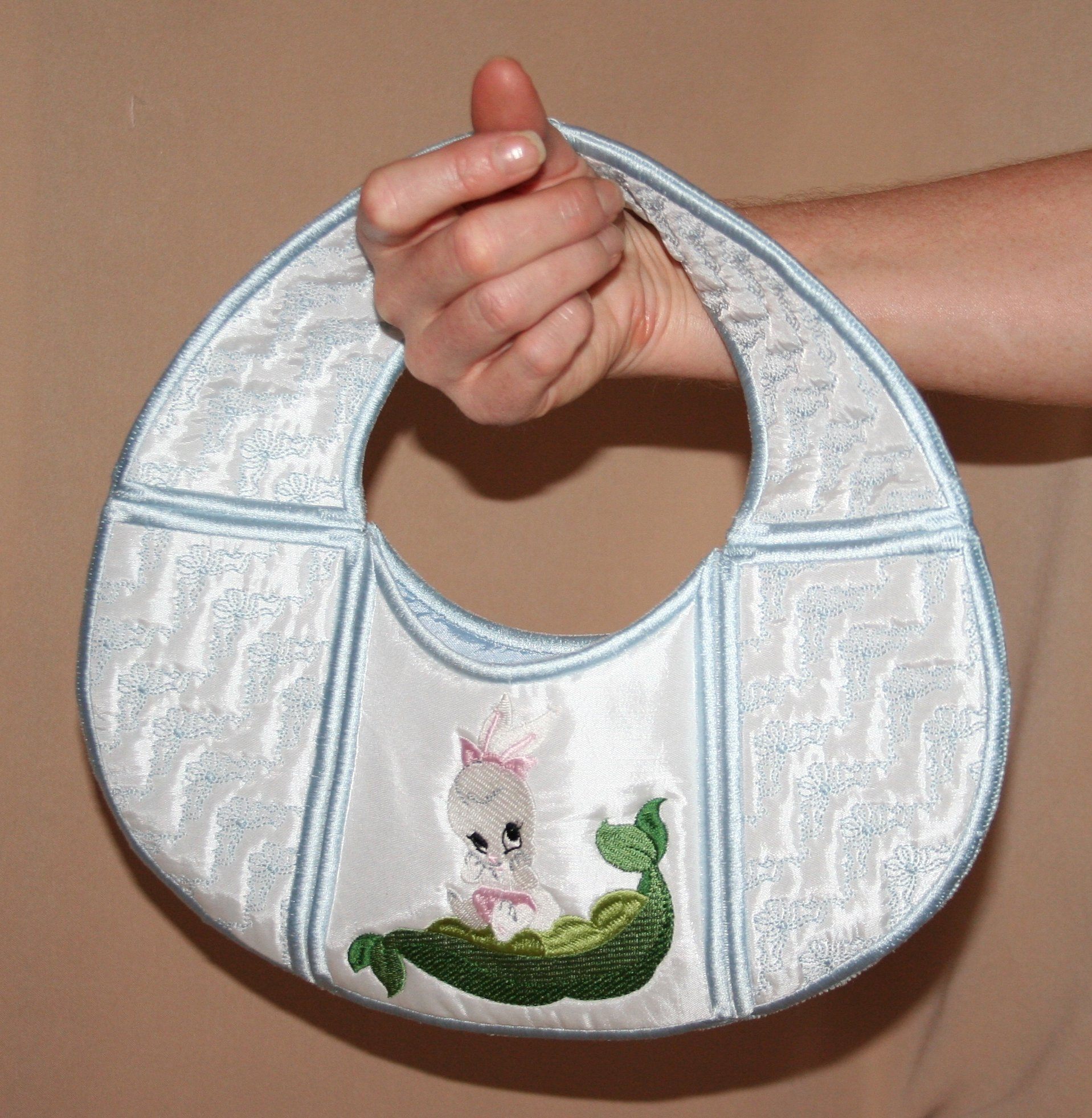 Bunny Hobo Bag - a-stitch-a-half