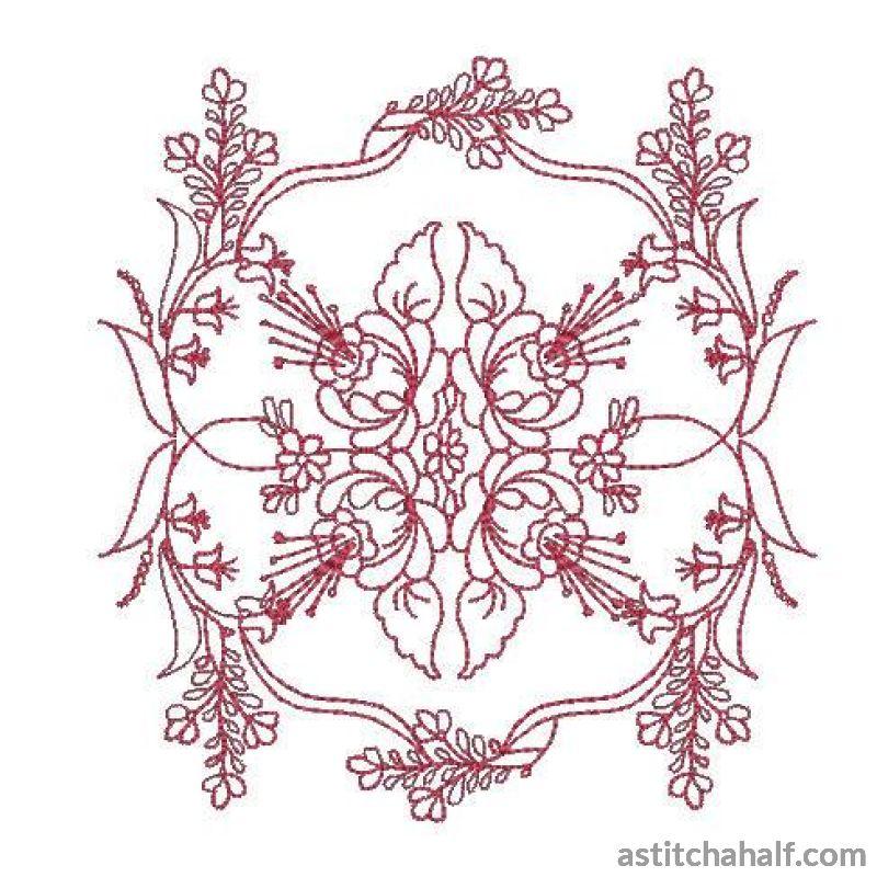 Bauernmalerei Lines - aStitch aHalf