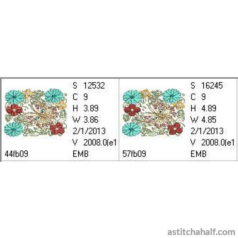 Beautiful Butterfly - aStitch aHalf