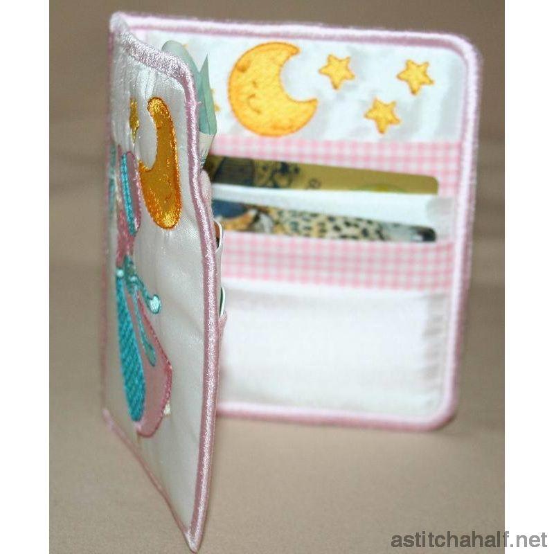 Birdie Bonnet Wallet - a-stitch-a-half