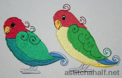 Birds of a Feather - a-stitch-a-half