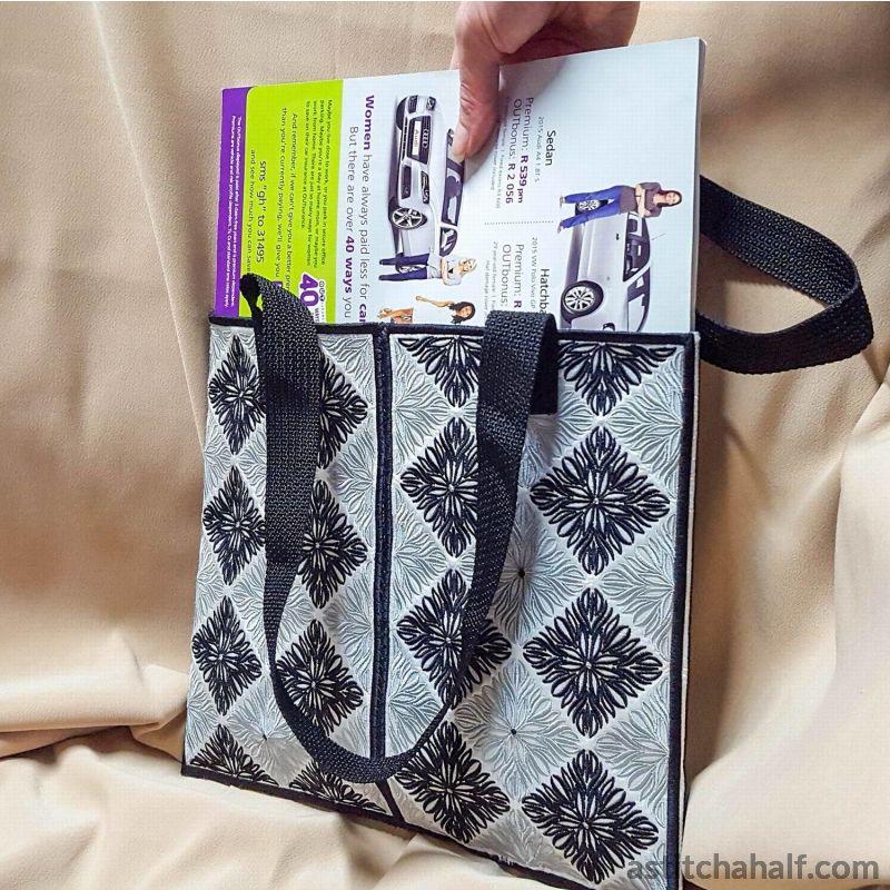 Block Beauty Bag - aStitch aHalf