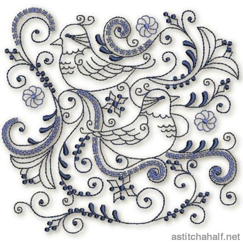 Blue Danube Ensemble Combo - a-stitch-a-half