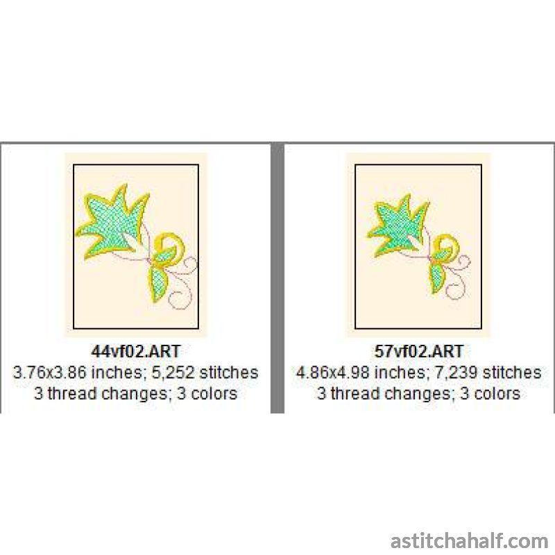 Bromeliad in Vogue - aStitch aHalf