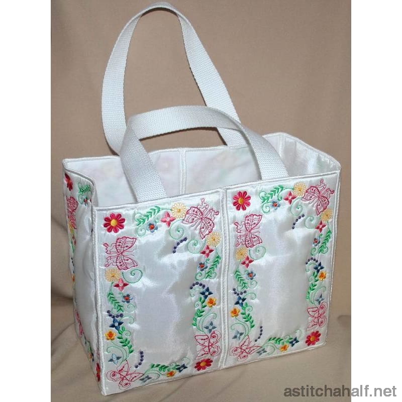 Butterfield Tote Bag - a-stitch-a-half