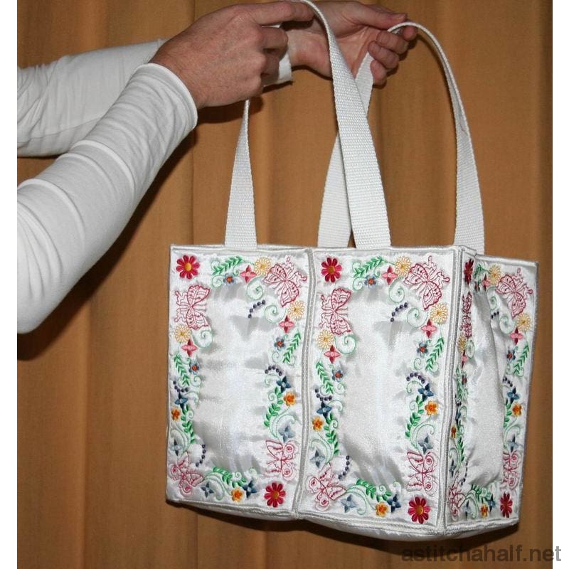 Butterfield Tote Bag - a-stitch-a-half