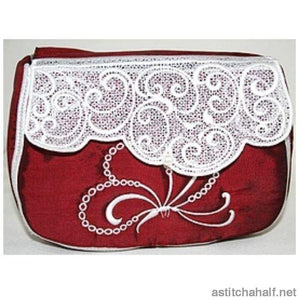 Butterfly Brocade Clutch Purses - a-stitch-a-half