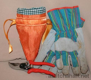 Carrot Drawstring Bag - a-stitch-a-half