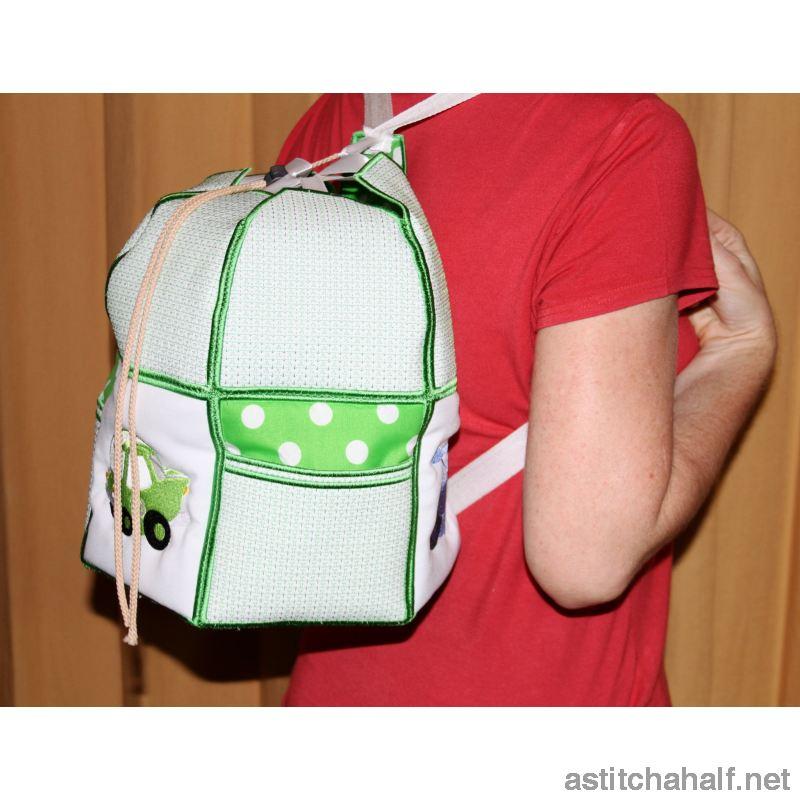 Cars Back Pack for Babies - a-stitch-a-half