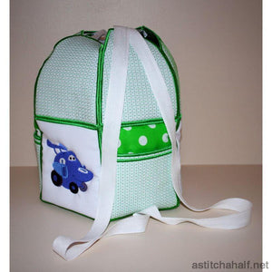 Cars Back Pack for Babies - a-stitch-a-half
