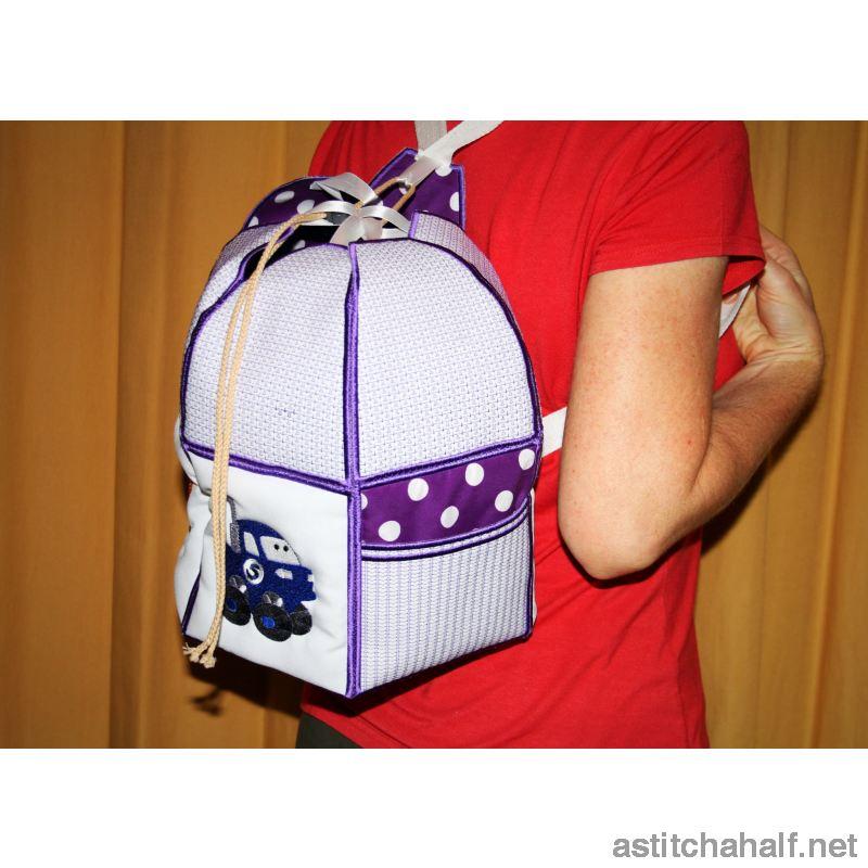 Cars Back Pack for Boys - a-stitch-a-half