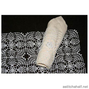 Cascading Crochet Doily 02 - a-stitch-a-half