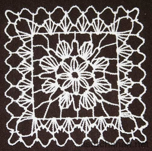 Cascading Crochet Doily 03 - aStitch aHalf