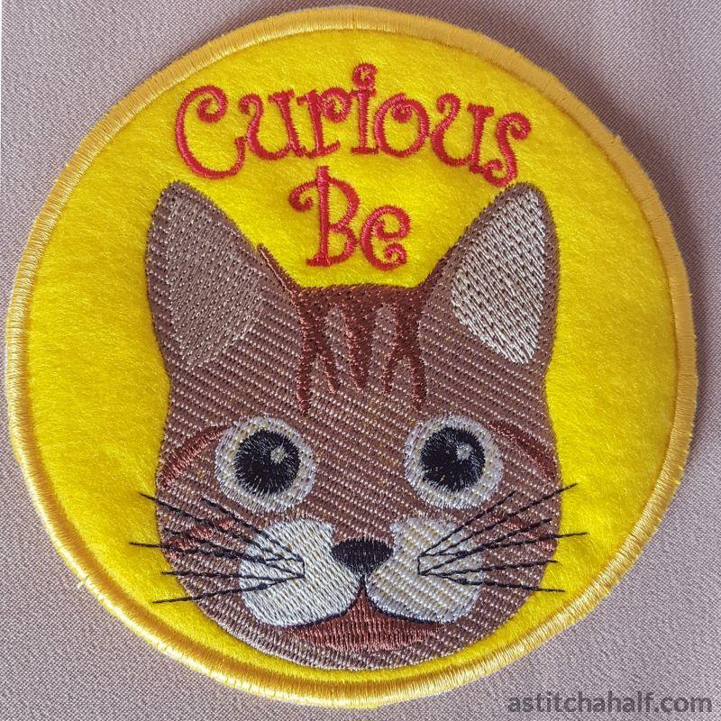 Cat Mug Rug - aStitch aHalf