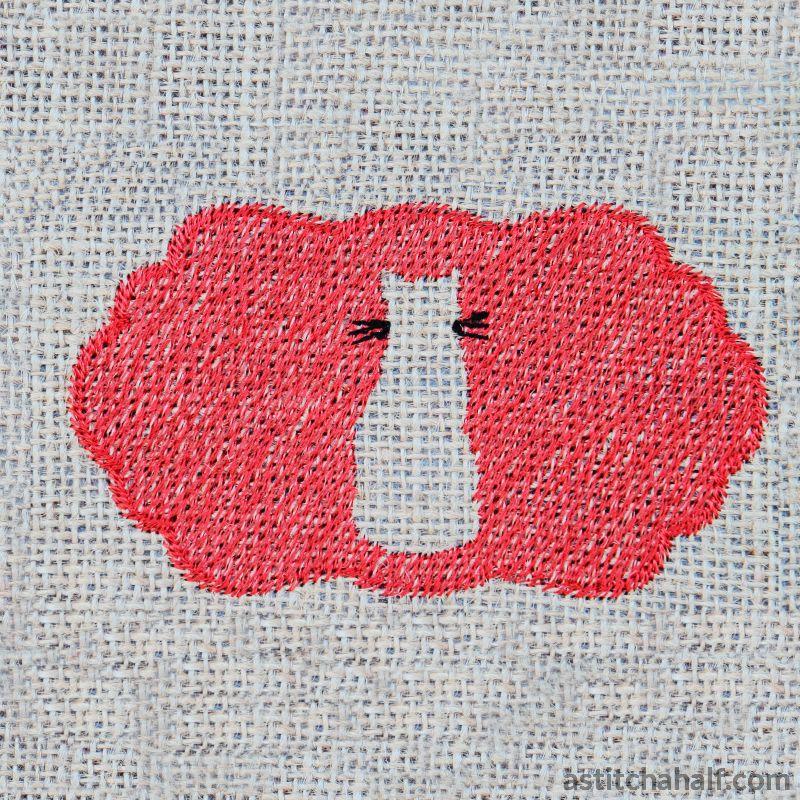 Cats Whiskers Silhouette - aStitch aHalf