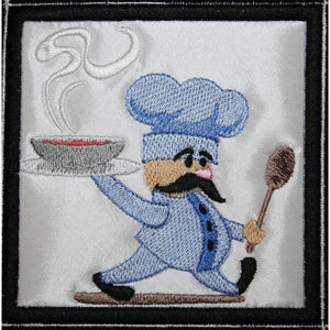 Chef Placemat - a-stitch-a-half