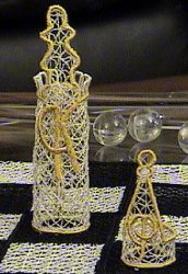 Freestanding Lace Chess - aStitch aHalf