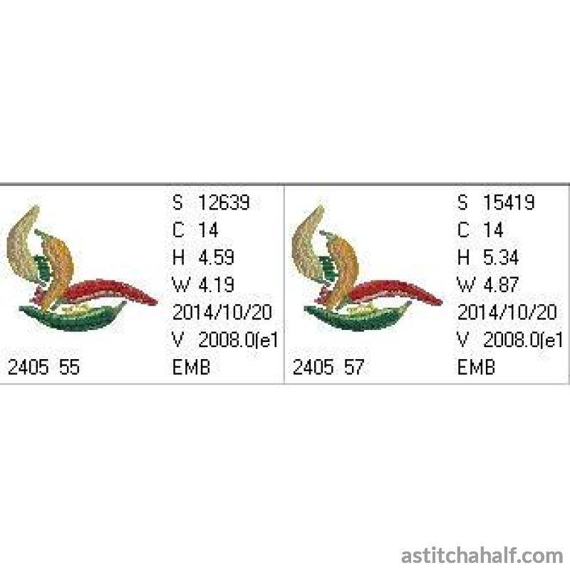 Chili Corner - aStitch aHalf