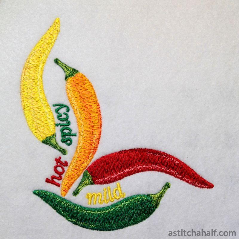 Chili Corner - aStitch aHalf