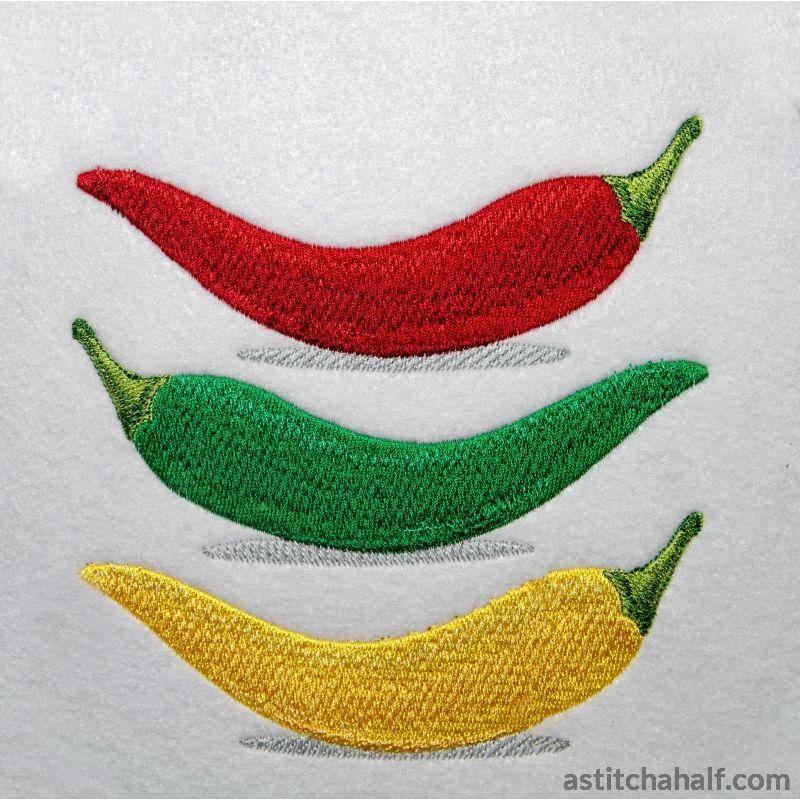 Chili Party - aStitch aHalf